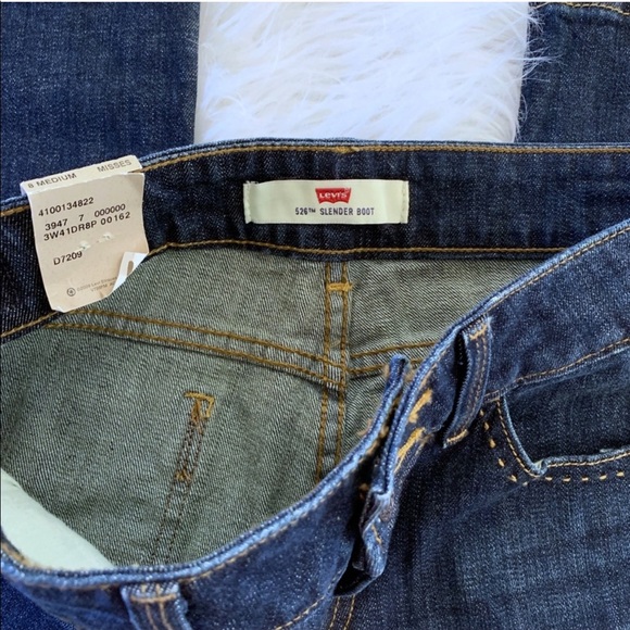 NWT Levi’s Slender Bootcut Jeans Size Misses 8M - Picture 4 of 6